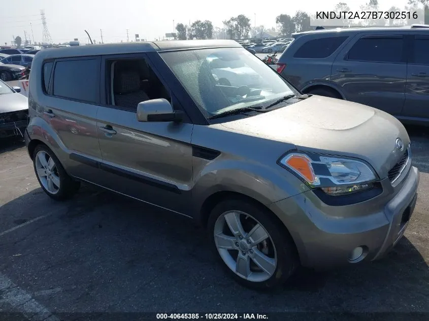 2011 Kia Soul ! VIN: KNDJT2A27B7302516 Lot: 40645385