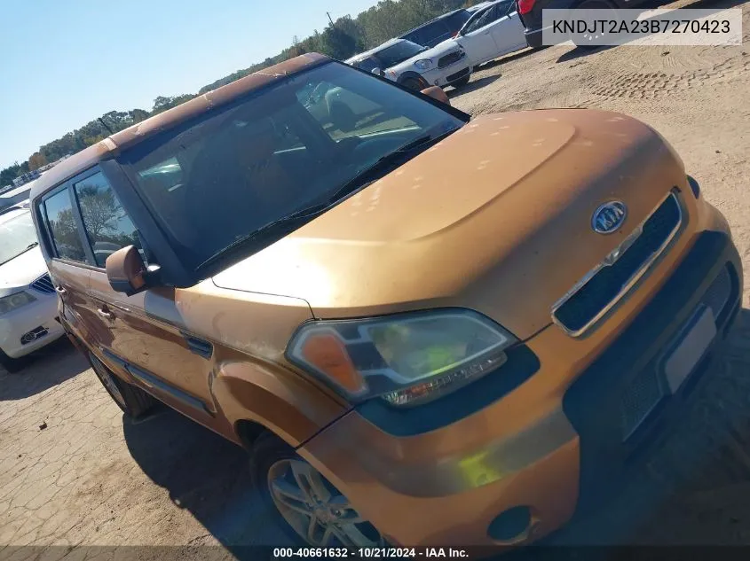 KNDJT2A23B7270423 2011 Kia Soul +