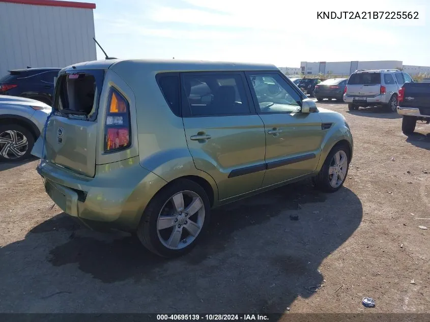 2011 Kia Soul ! VIN: KNDJT2A21B7225562 Lot: 40695139