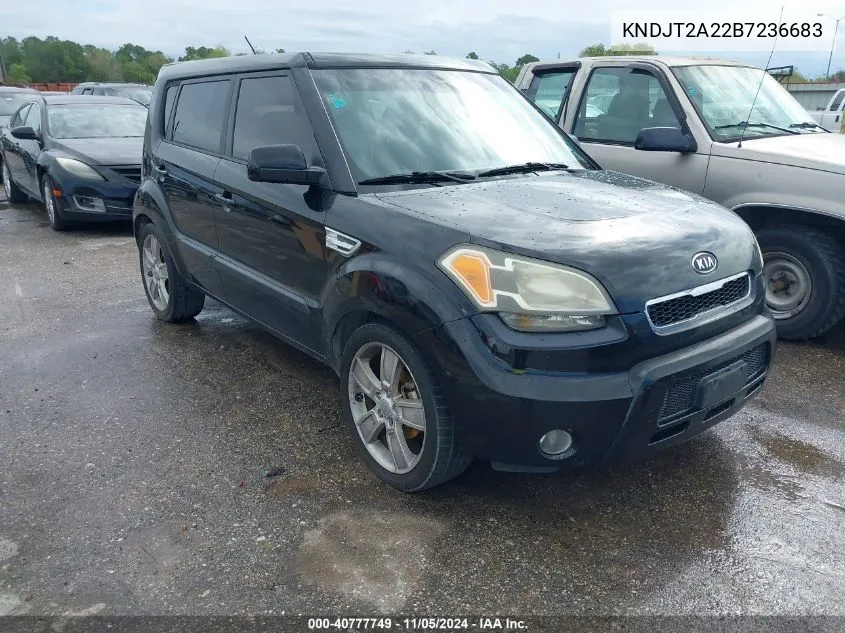 2011 Kia Soul ! VIN: KNDJT2A22B7236683 Lot: 40777749