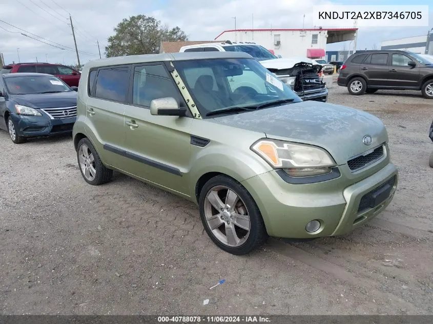 2011 Kia Soul ! VIN: KNDJT2A2XB7346705 Lot: 40788078