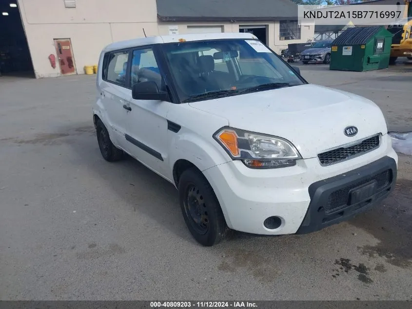 KNDJT2A15B7716997 2011 Kia Soul