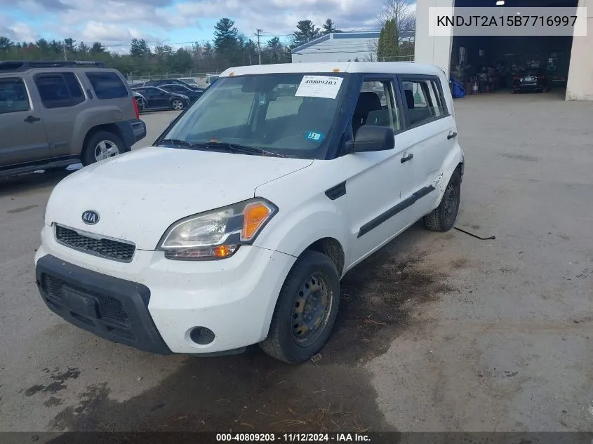 KNDJT2A15B7716997 2011 Kia Soul