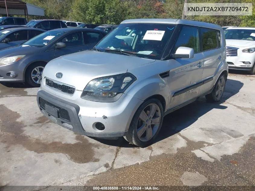 2011 Kia Soul Sport VIN: KNDJT2A2XB7709472 Lot: 40838508