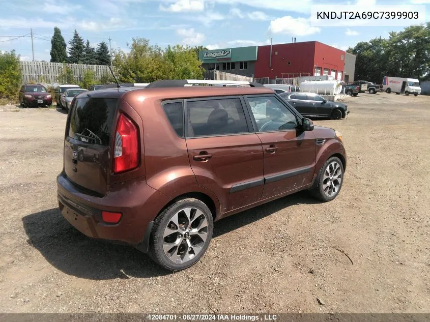 2012 Kia Soul +/!/Sport VIN: KNDJT2A69C7399903 Lot: 12084701