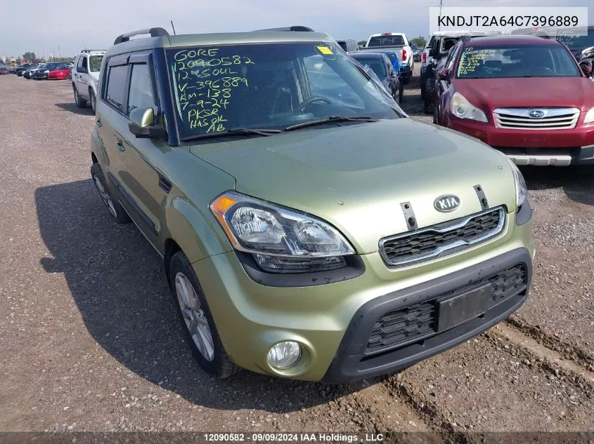 KNDJT2A64C7396889 2012 Kia Soul