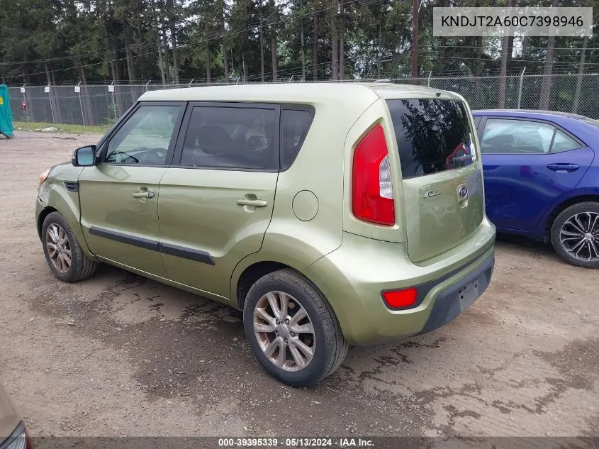 KNDJT2A60C7398946 2012 Kia Soul +