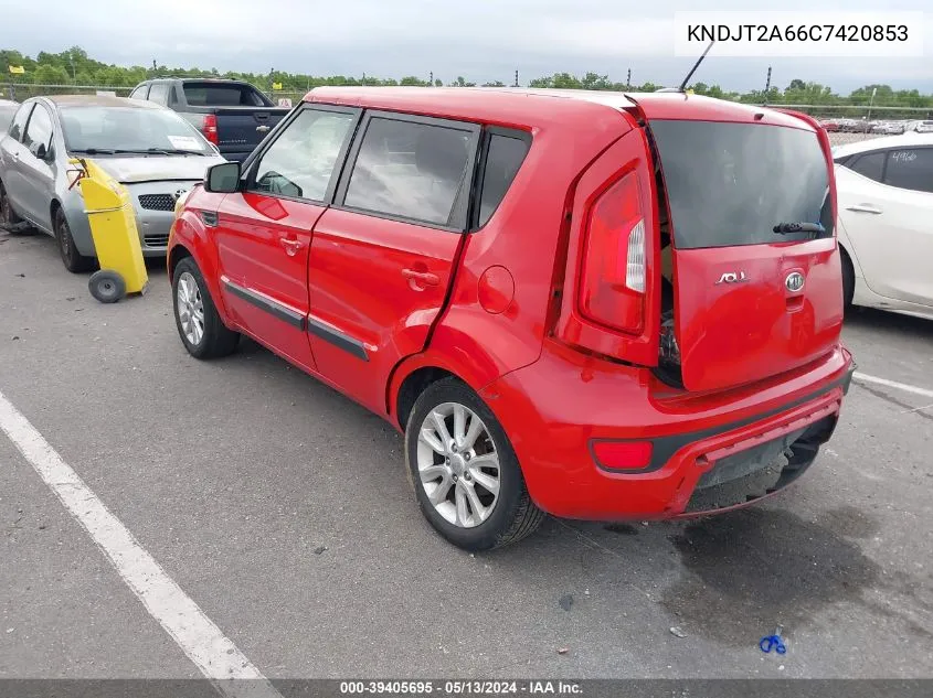 KNDJT2A66C7420853 2012 Kia Soul +