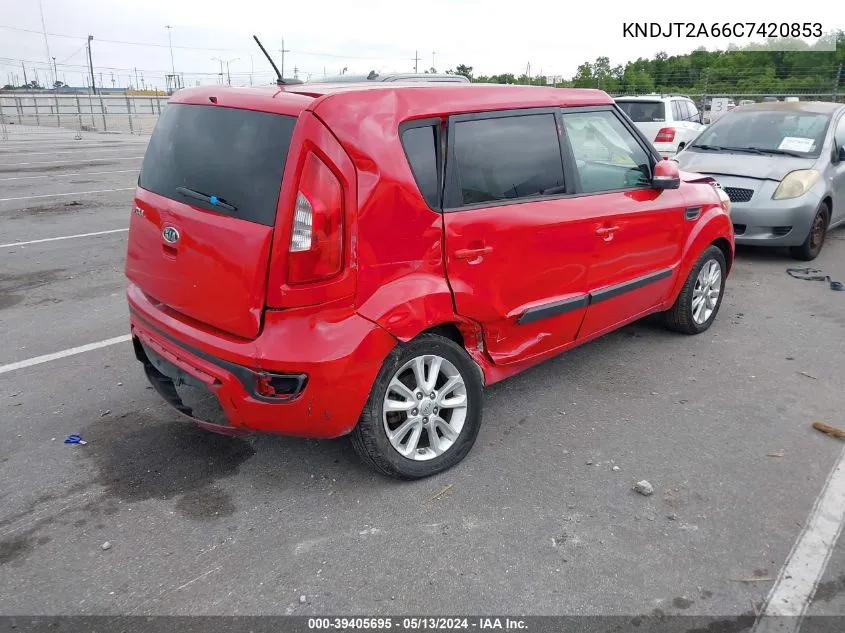 KNDJT2A66C7420853 2012 Kia Soul +