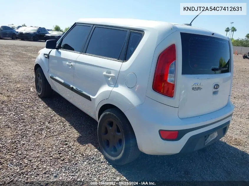 KNDJT2A54C7412631 2012 Kia Soul