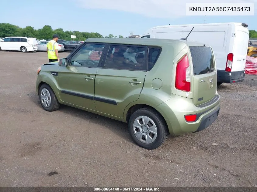 KNDJT2A56C7435473 2012 Kia Soul