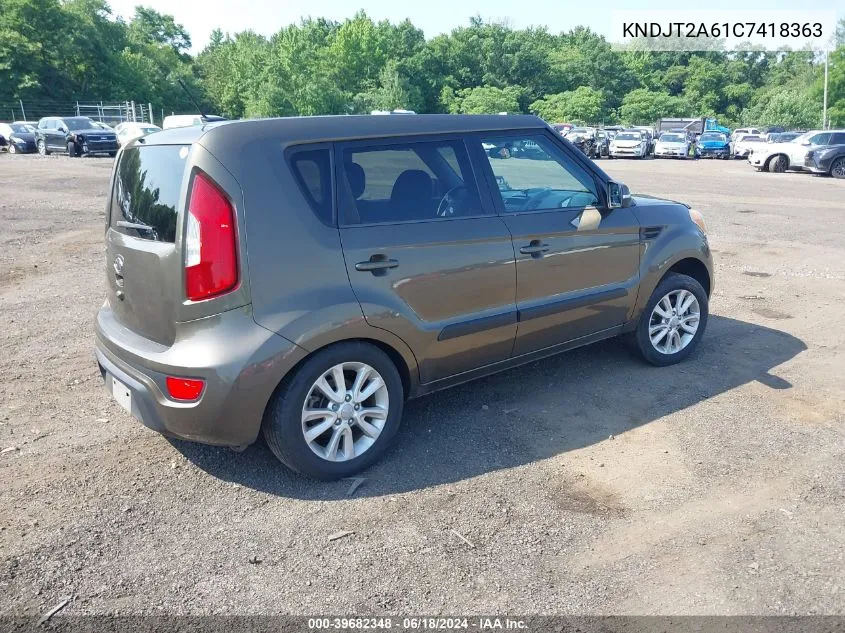 KNDJT2A61C7418363 2012 Kia Soul +