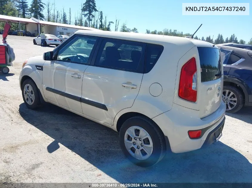 KNDJT2A54C7437240 2012 Kia Soul