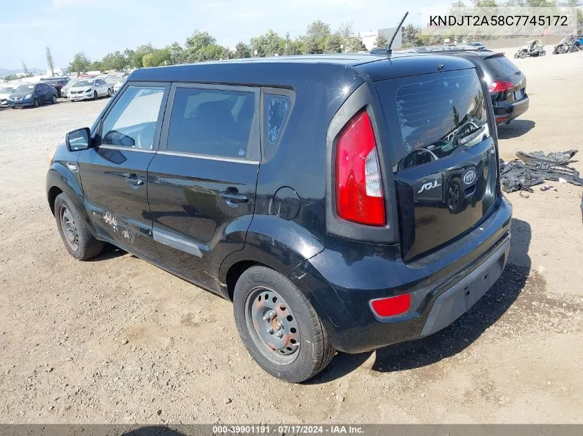 KNDJT2A58C7745172 2012 Kia Soul