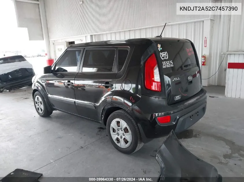 KNDJT2A52C7457390 2012 Kia Soul