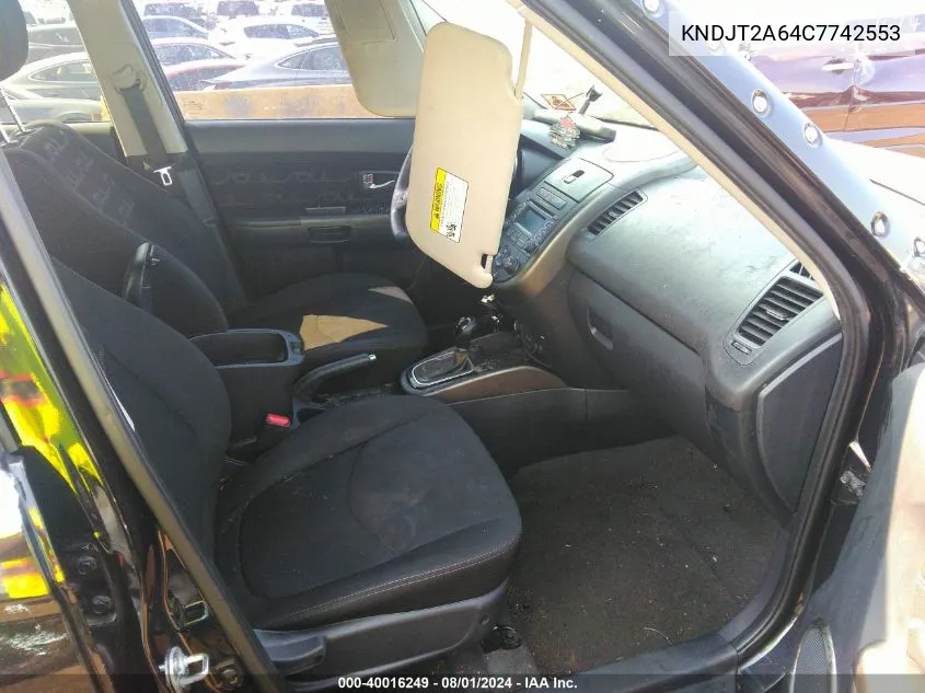 KNDJT2A64C7742553 2012 Kia Soul +