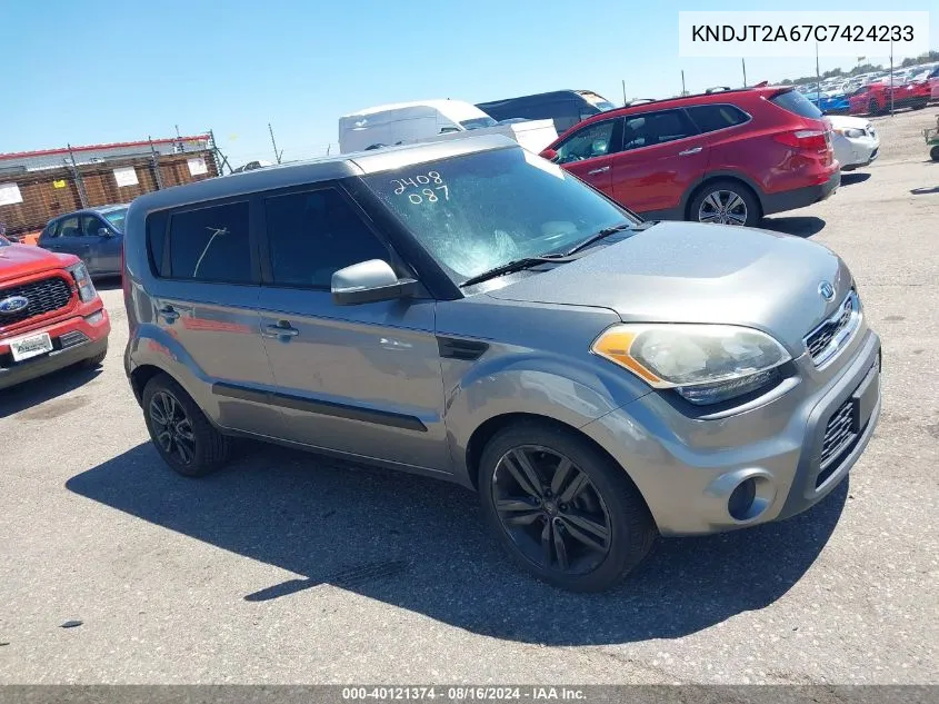 KNDJT2A67C7424233 2012 Kia Soul +