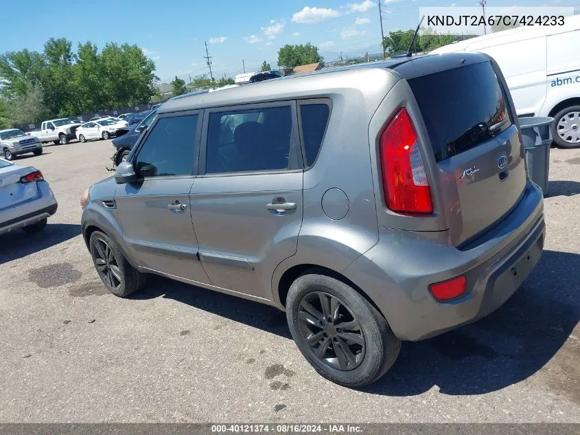 KNDJT2A67C7424233 2012 Kia Soul +