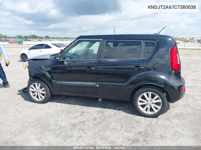 KNDJT2A67C7380038 2012 Kia Soul +