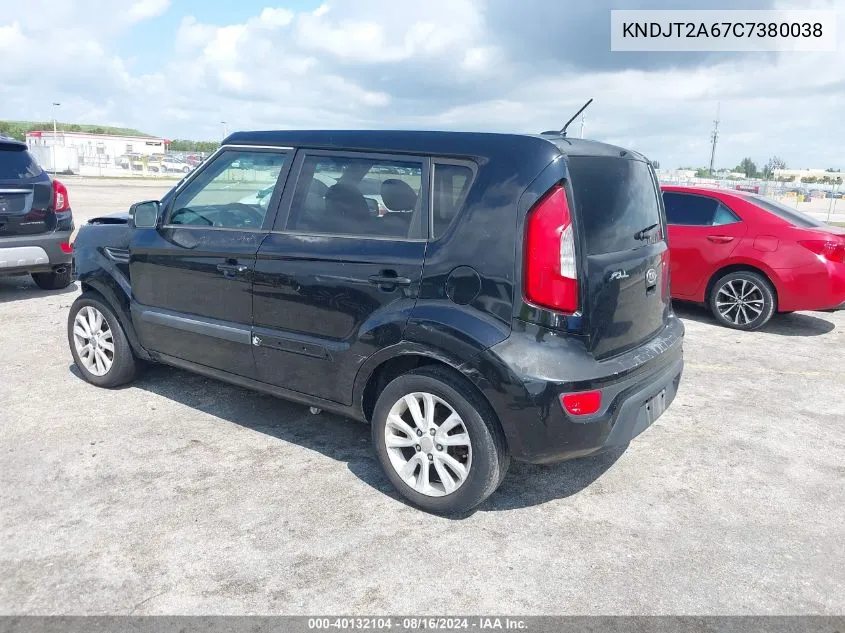 KNDJT2A67C7380038 2012 Kia Soul +