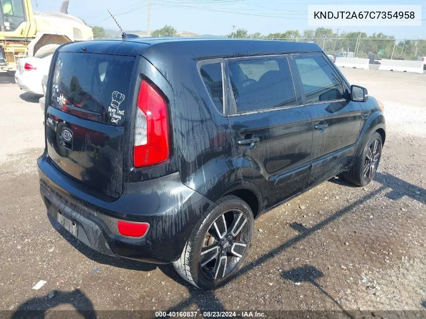 KNDJT2A67C7354958 2012 Kia Soul +