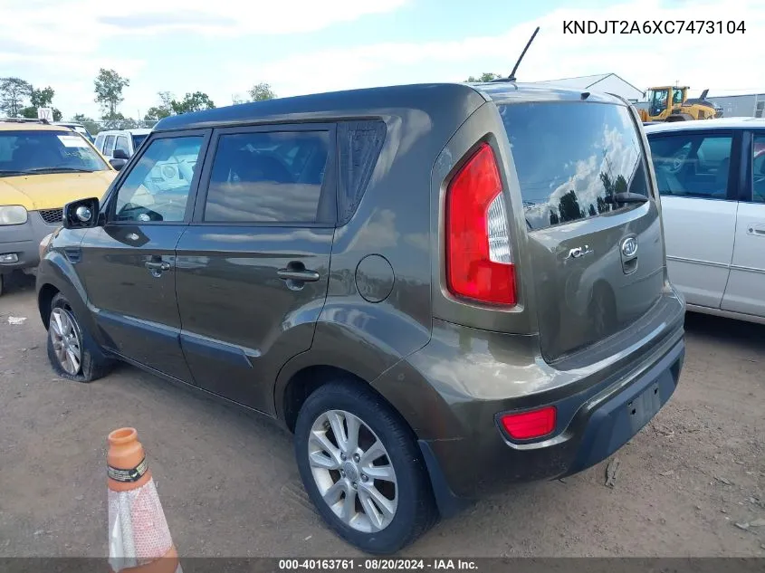 KNDJT2A6XC7473104 2012 Kia Soul +