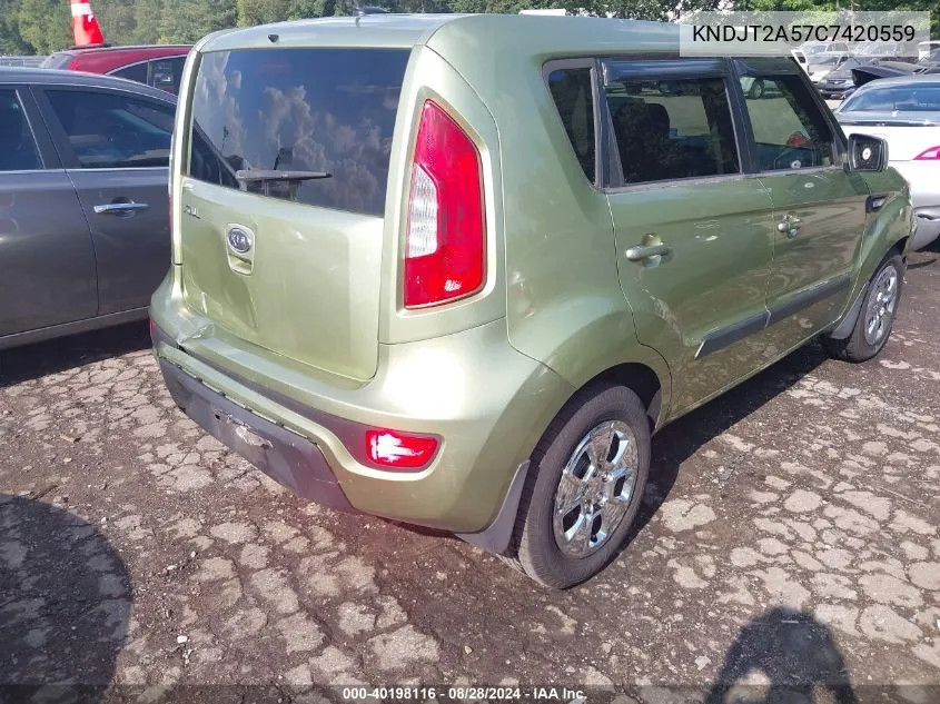 KNDJT2A57C7420559 2012 Kia Soul