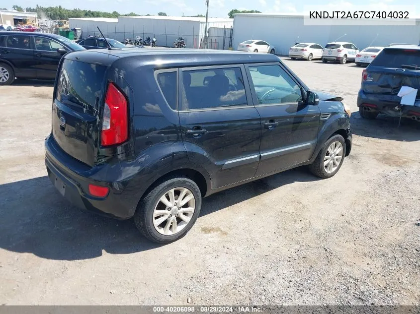 KNDJT2A67C7404032 2012 Kia Soul +