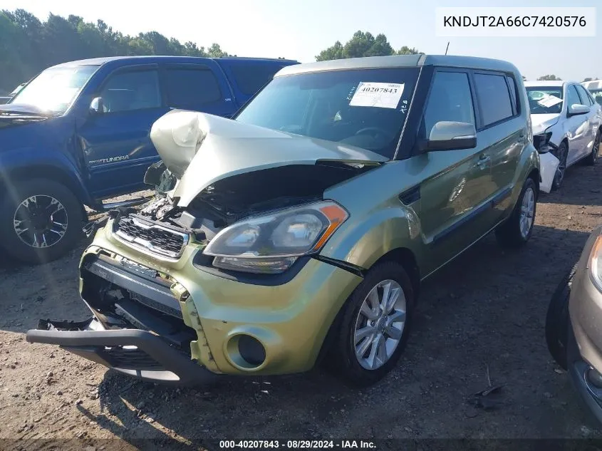 KNDJT2A66C7420576 2012 Kia Soul +