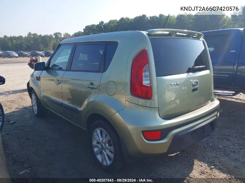 KNDJT2A66C7420576 2012 Kia Soul +