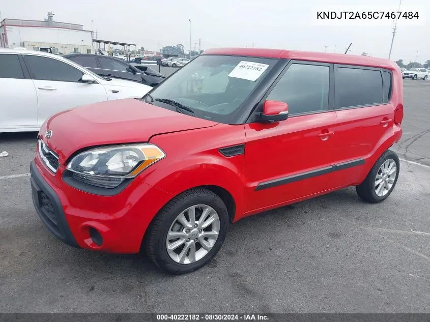 KNDJT2A65C7467484 2012 Kia Soul +