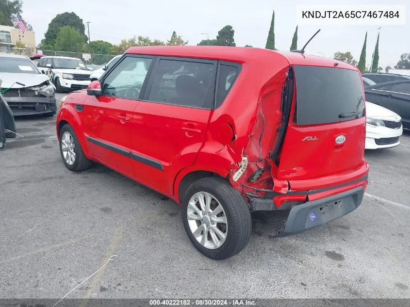 KNDJT2A65C7467484 2012 Kia Soul +