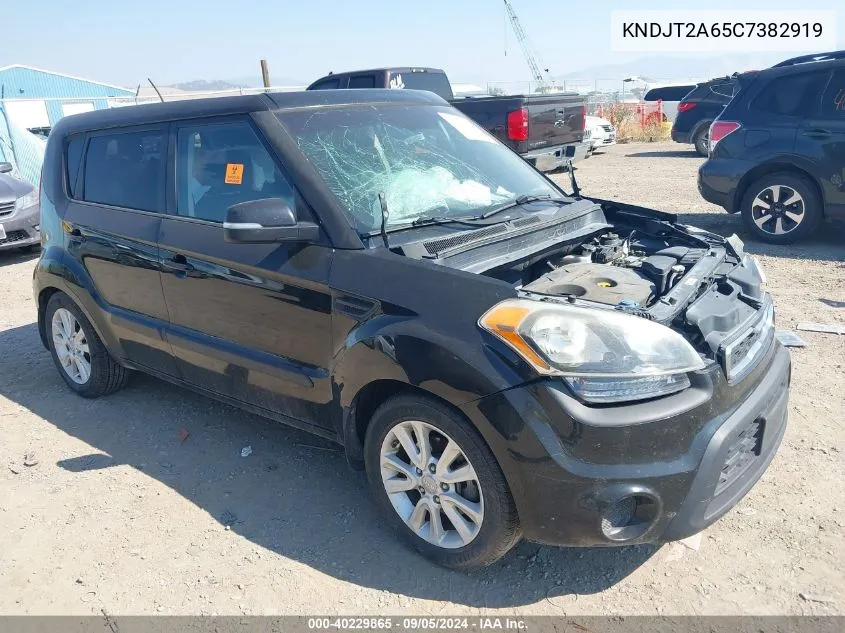 2012 Kia Soul +/!/Sport VIN: KNDJT2A65C7382919 Lot: 40229865