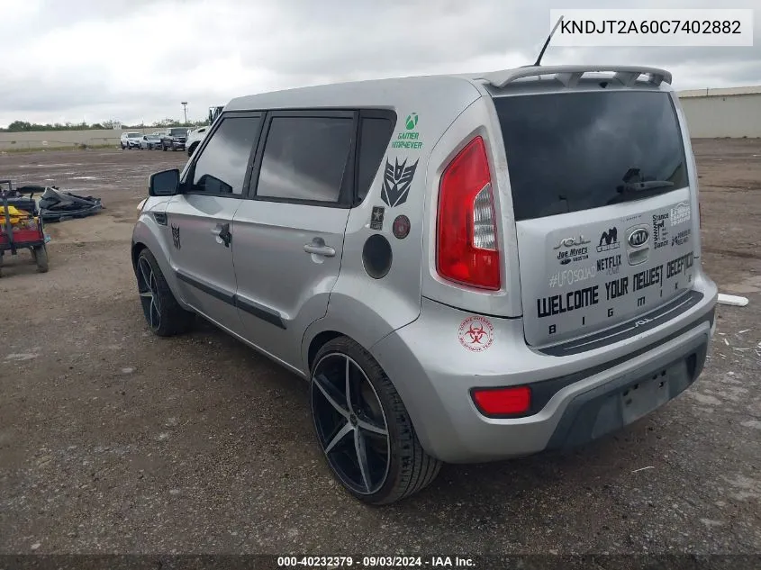 KNDJT2A60C7402882 2012 Kia Soul +