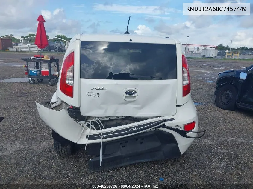 KNDJT2A68C7457449 2012 Kia Soul +