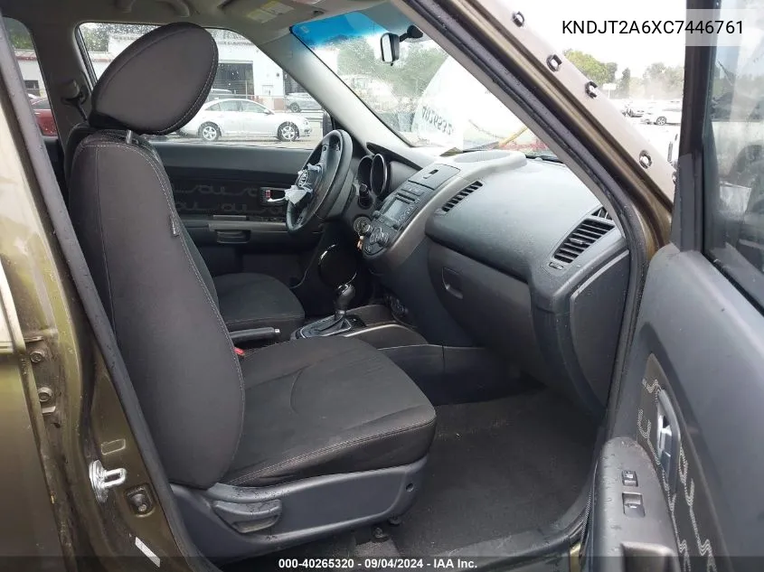 KNDJT2A6XC7446761 2012 Kia Soul +