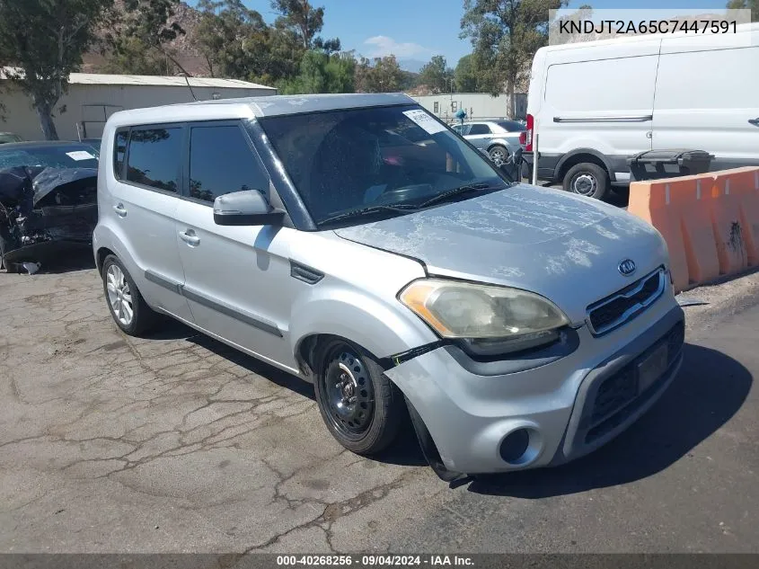 2012 Kia Soul +/!/Sport VIN: KNDJT2A65C7447591 Lot: 40268256