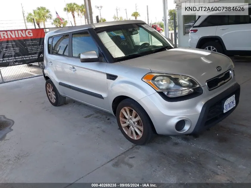 2012 Kia Soul +/!/Sport VIN: KNDJT2A60C7384626 Lot: 40269235