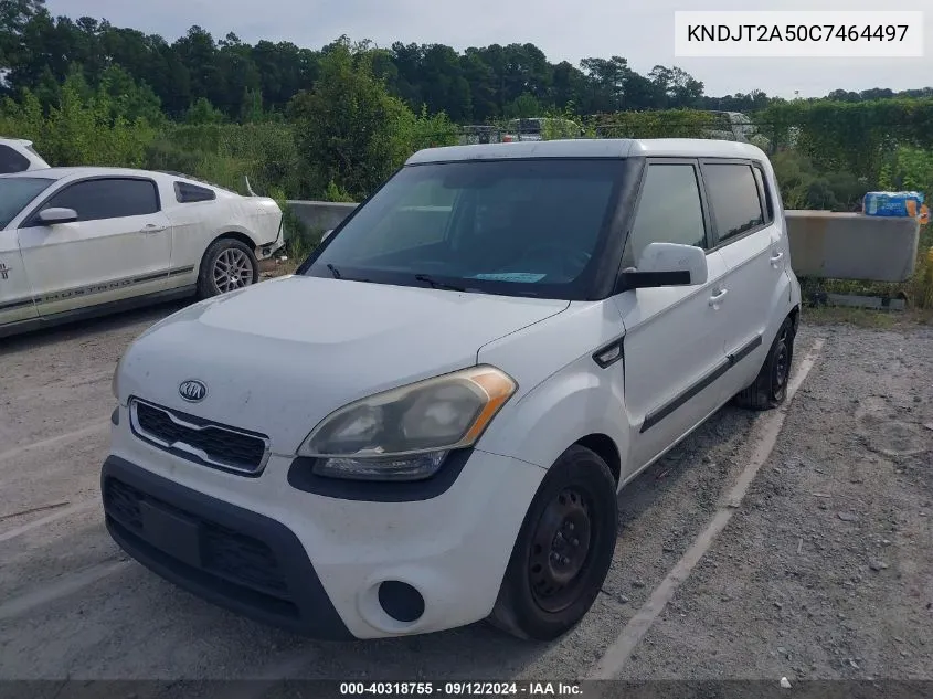 2012 Kia Soul VIN: KNDJT2A50C7464497 Lot: 40318755