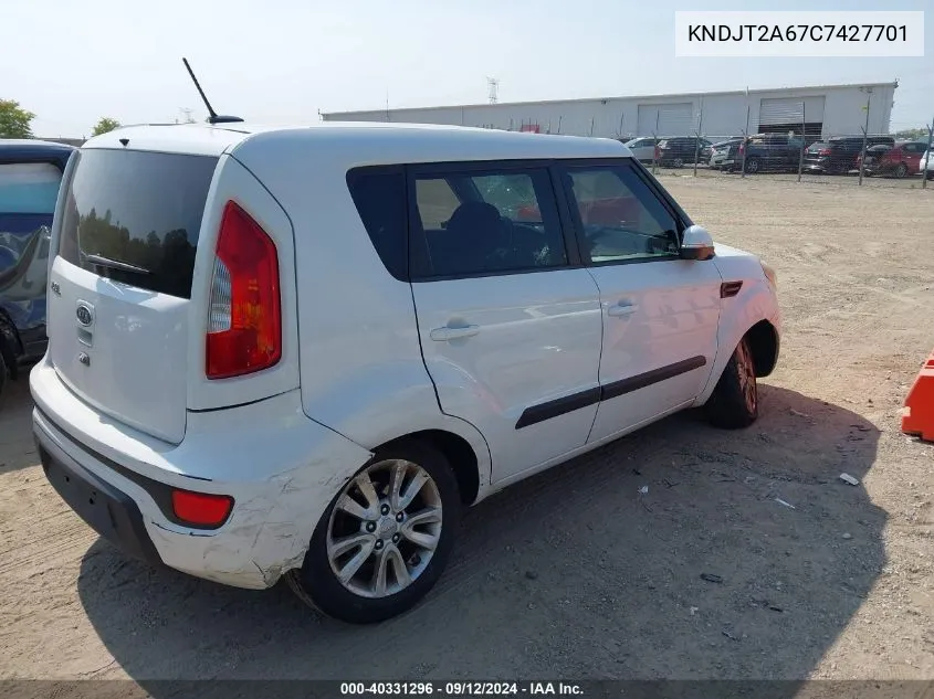 KNDJT2A67C7427701 2012 Kia Soul +/!/Sport