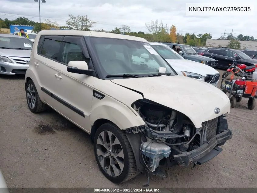 2012 Kia Soul ! VIN: KNDJT2A6XC7395035 Lot: 40363612