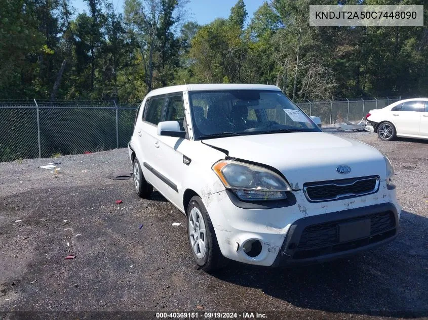 2012 Kia Soul VIN: KNDJT2A50C7448090 Lot: 40369151