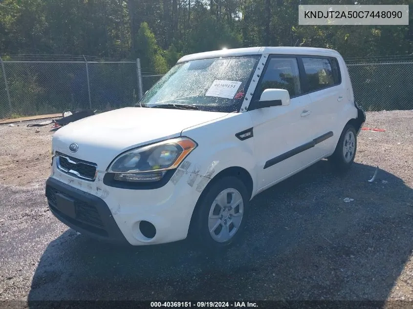 2012 Kia Soul VIN: KNDJT2A50C7448090 Lot: 40369151