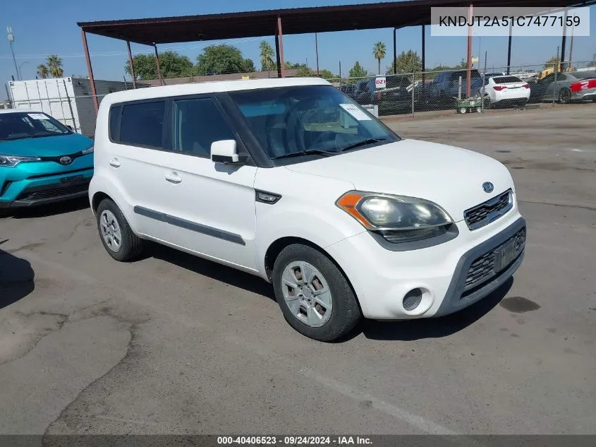 KNDJT2A51C7477159 2012 Kia Soul