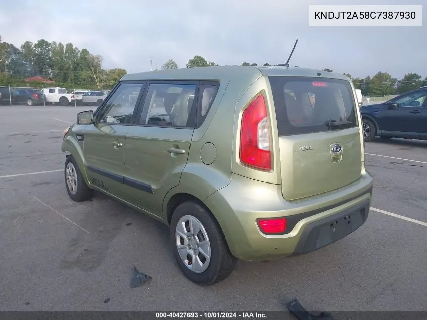 KNDJT2A58C7387930 2012 Kia Soul