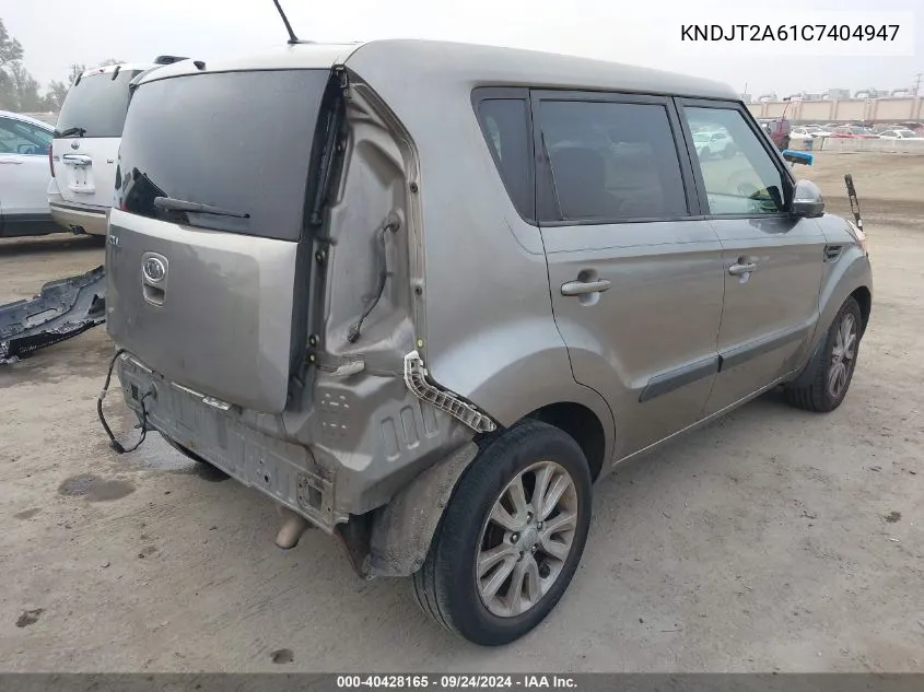 KNDJT2A61C7404947 2012 Kia Soul +