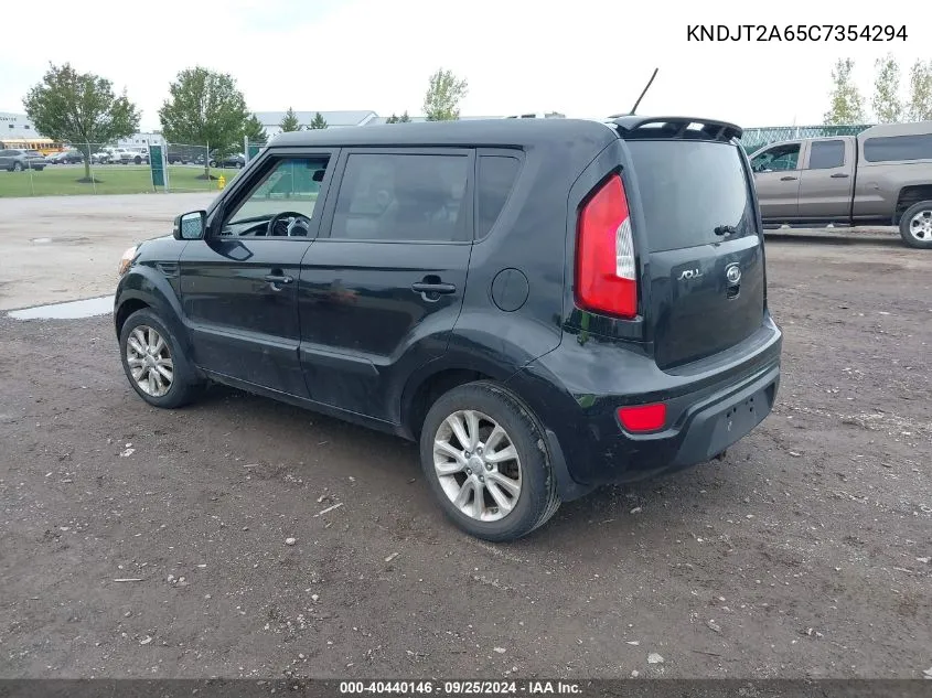 KNDJT2A65C7354294 2012 Kia Soul +