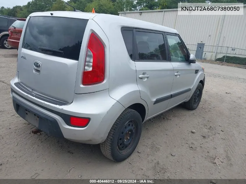 KNDJT2A68C7380050 2012 Kia Soul +