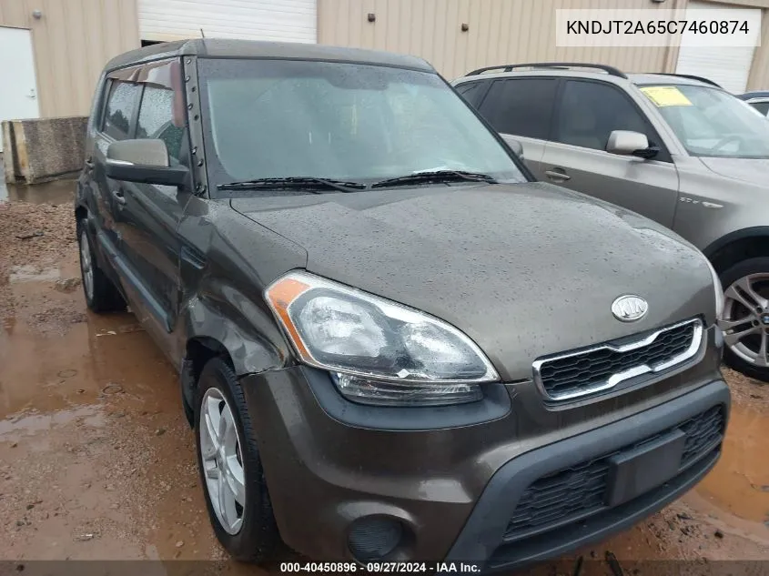 KNDJT2A65C7460874 2012 Kia Soul +