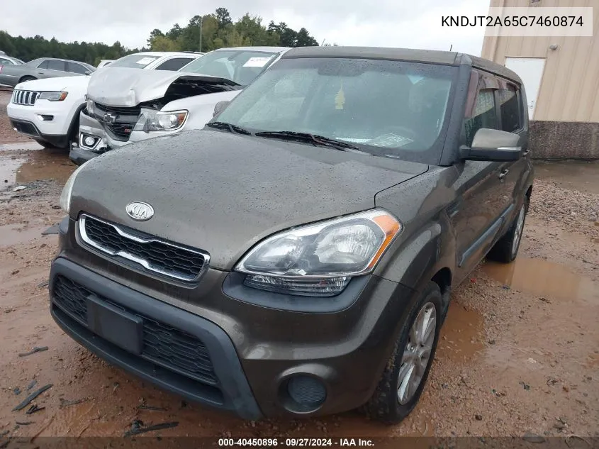 KNDJT2A65C7460874 2012 Kia Soul +